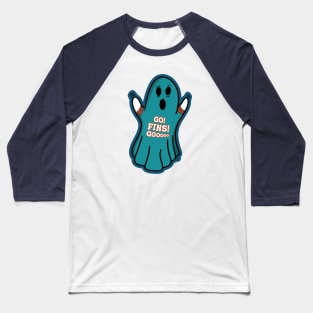 Ghost Miami Dolphins Baseball T-Shirt